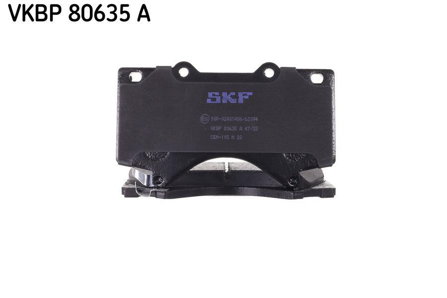 Jogo de 4 pastilhas de travão SKF ref. VKBP 80635 A